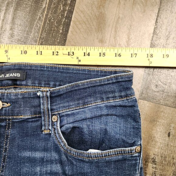 Mavi Zach Regular straight Mens size 34x33 Blue Denim Mid Rise Denim Jeans - Picture 6 of 10